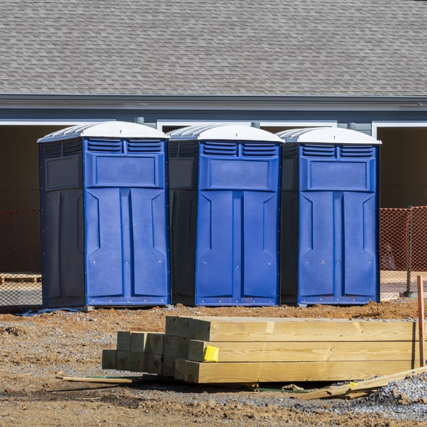 are there any restrictions on where i can place the porta potties during my rental period in Placerville California